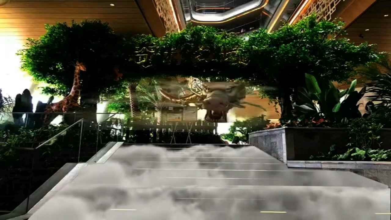 雾幕投影