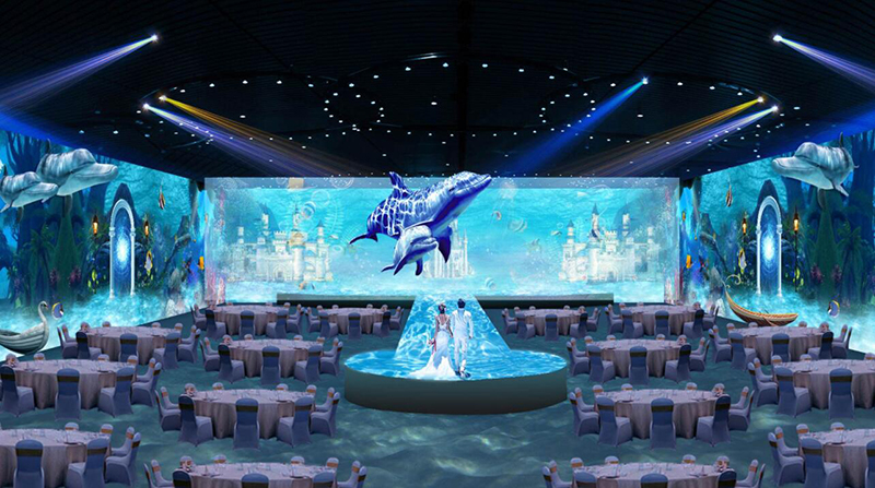 【全息投影】5D全息宴会厅如何打造