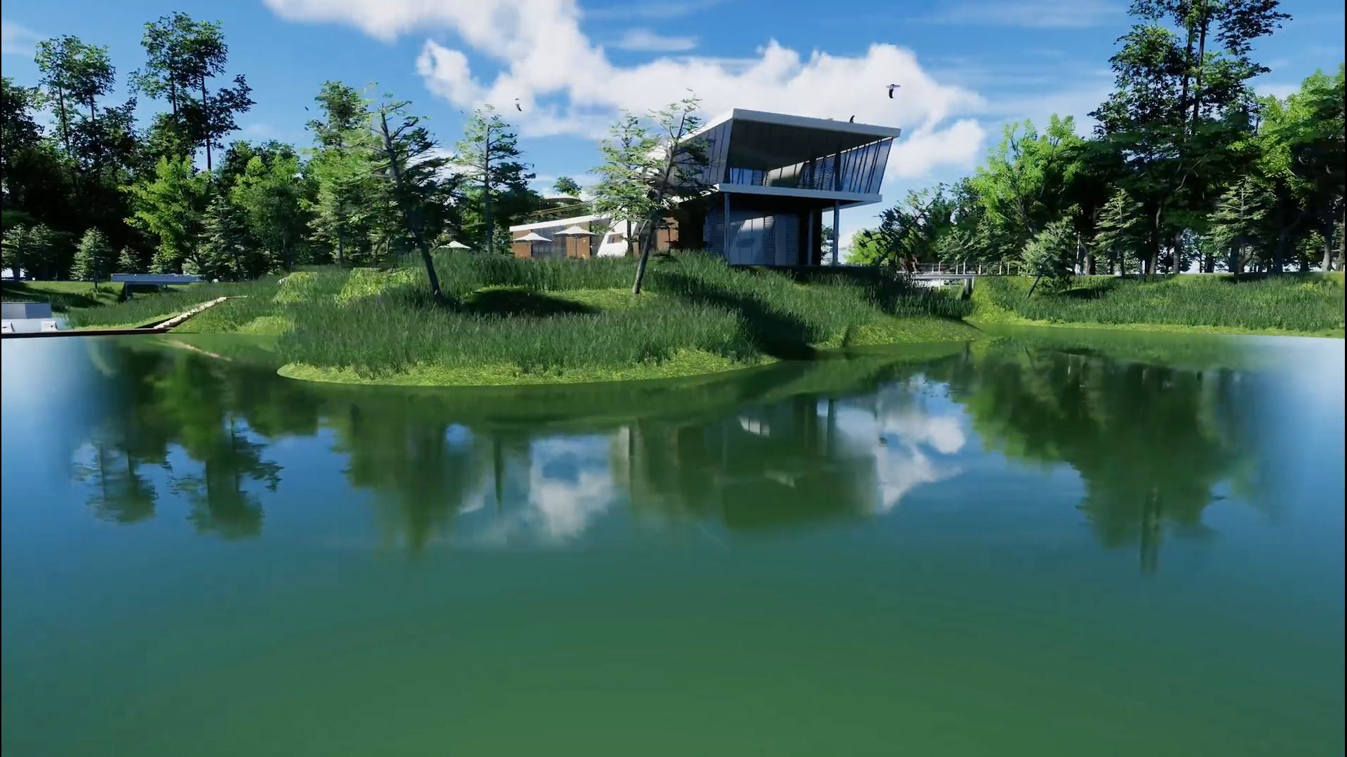 数字孪生智慧湿地公园